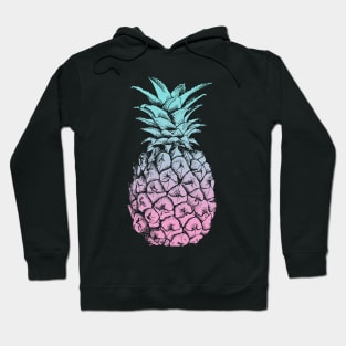 Black Pineapple Gradient Hoodie